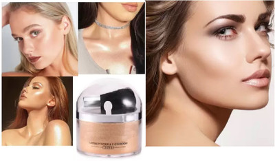 NADJA BEST QUALITY SIMMER HIGHLIGHTER GOLD COLOR MOST BEAUTIFUL LOOK HIGHLIGHTER Highlighter (GOLD) Highlighter(GOLD)