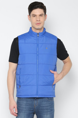 Allen Solly Sleeveless Solid Men Jacket