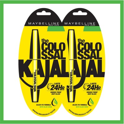 MAYBELLINE NEW YORK Colossal Kajal Promo(Black, 0.7 g)