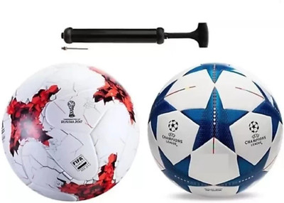 radion RBK Rasia 2017+blue star football kit with air pump size-5 Football Kit