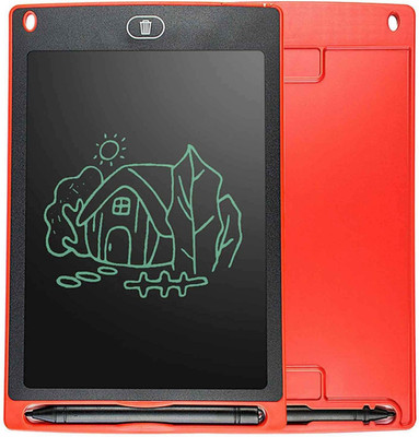 Qexle WT-184 Portable Ruff Pad E-Writer/Writing Pad/Drawing Pad 8.5 Inch LCD Paperless Memo Digital Tablet Notepad 13.4 x 12 inch Graphics Tablet Recycle Board(Multicolor)