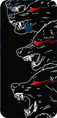 AsSkin Vivo Y 11 Mobile Skin(Ultra Super Angry Wolf Skin With High Matte Finish.,,)