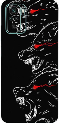 AsSkin Redmi Note 10s, Mi Note10s Mobile Skin(Ultra Angry Wolf Skin With High Matte Finish..)