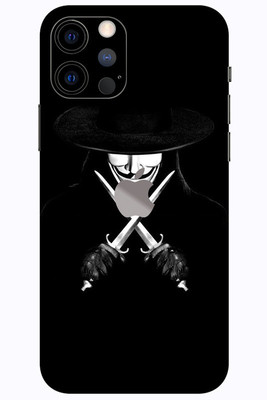 Vcare GadGets Apple iPhone 12 Pro Max Mobile Skin(Black)