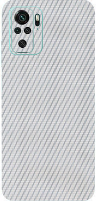 AsSkin Redmi Note 10S, redmi note 10s, Mi note 10s Mobile Skin(Ultra Super Silver Carbon Fiber With High Matte Finish.)