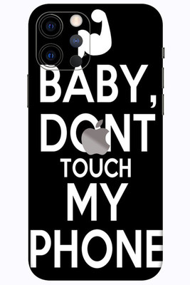 Vcare GadGets Apple iPhone 12 Pro Max Mobile Skin(Black)