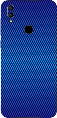 LAMHA VIVO Y11 Mobile Skin(Ultra Super Blue Carbon Fiber With High Matte Finish.)