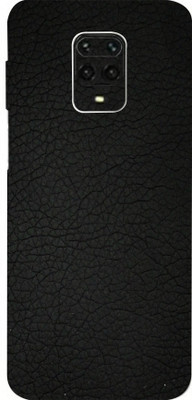 LAMHA Redmi Note 10 Lite, redmi note 10 lite Mobile Skin(Ultra Super Black Leather With High Matte Finish., Mobile Skin (Back+Side+Camera))