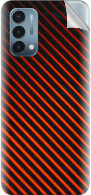 tiddler OnePlus Nord N200 5G Mobile Skin(Red, Black)