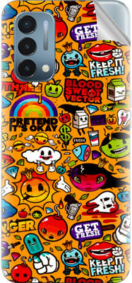 Snooky Oneplus Nord N200 5G Mobile Skin(Multicolor)