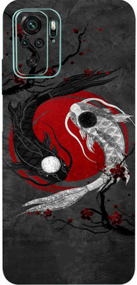 LAMHA Redmi Note 10 Mobile Skin(Ultra Yin Yang With High Matte Finish.)