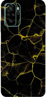 AsSkin Redmi Note 10s, Mi Note10s Mobile Skin(Ultra Black Abstract Skin With High Matte Finish..)
