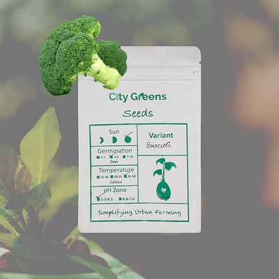 CityGreens Broccoli Seed(100 per packet)