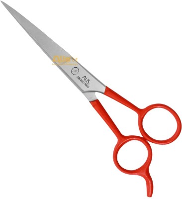 alis SUPERCUT Salon Barber Hair Cutting Scissors Razor Edge Scissor With Red Colour Handle | Shears Scissor For Beard | Mustaches Styling | Hair Cut Scissor 7.5 Inch (17.5 CM Barber Scissor Handle Red Pack of 1) Scissors(Set of 1, Red Handle)