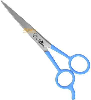 alis SUPERCUT Salon Barber Hair Cutting Scissors Razor Edge Scissor WIth Blue Colour Handle | Shears Scissor For Beard | Mustaches Styling | Hair Cut Scissor 7.5 Inch (17.5 CM Barber Scissor Handle Blue Pack of 1) Scissors(Set of 1, Blue Handle)