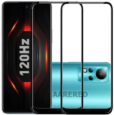 AARERED Edge To Edge Tempered Glass for Infinix Zero 5G(Pack of 2)