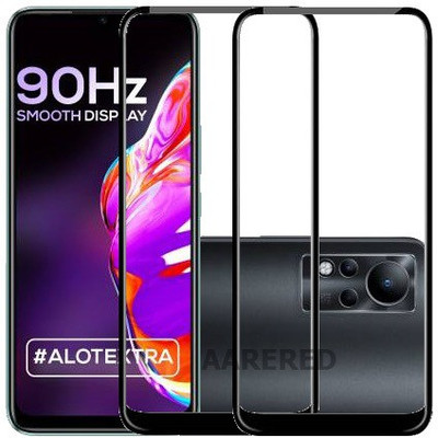 AARERED Edge To Edge Tempered Glass for Infinix Note 11(Pack of 2)