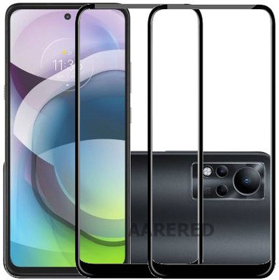 AARERED Edge To Edge Tempered Glass for Infinix Note 11(Pack of 2)