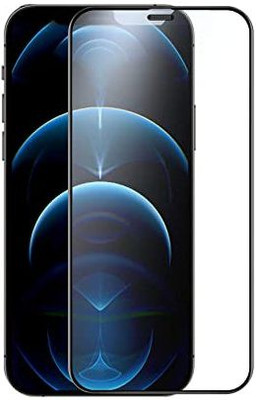 Mobistreet Edge To Edge Tempered Glass for iPhone 12 Pro (Anti Dust Tempered Glass)(Pack of 1)