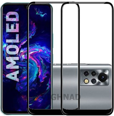 VIGHNAD Edge To Edge Tempered Glass for Infinix Note 11s(Pack of 2)