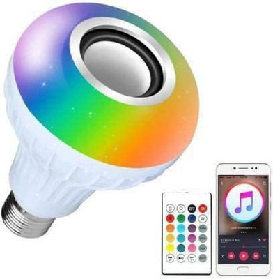 Xydrozen Multicolour Speaker Bulb with Bluetooth-F4 Smart Bulb