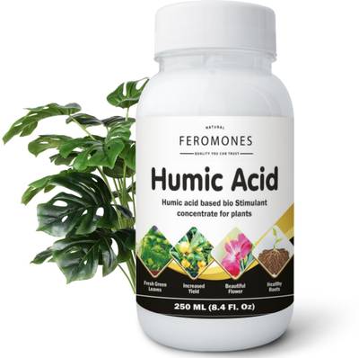 Feromones Humic Acid Fertilizer for plants - Organic fertilizer and soil conditioner for all types of plants Fertilizer