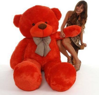 Osjs TEDDYBEAR BRITT 4 Feet Soft Toys /Huggable Red color Teddy Bear for Girlfriend/Birthday -  - 120 cm(Red)