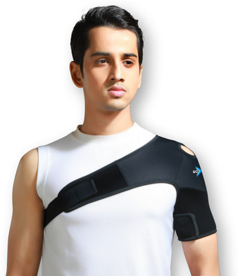 GoChamps Universal Size Shoulder Support(Black)