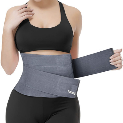 AASHI CARE Lumbo Sacral Support Belt (Waist & Back Support) - For Men & Women, Cotton Fabric Back / Lumbar Support