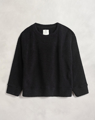 Cherry Crumble by Nitt Hyman Full Sleeve Solid Boys & Girls Sweatshirt