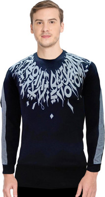 RDS ENTERPRISES Printed Men Round Neck Multicolor T-Shirt