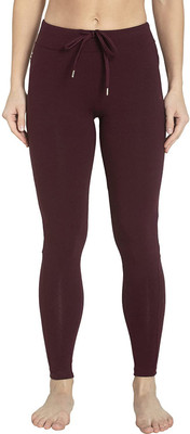 JOCKEY Solid Women Maroon Track Pants
