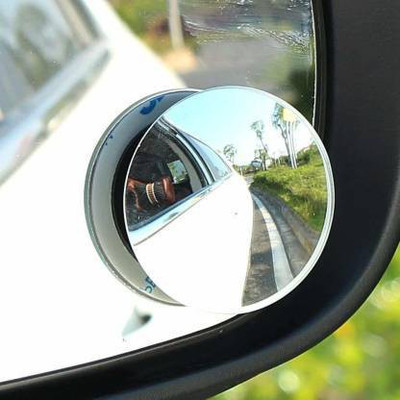 A To Z merchant Manual Rear View Mirror For Universal For Car WagonR(Left)
