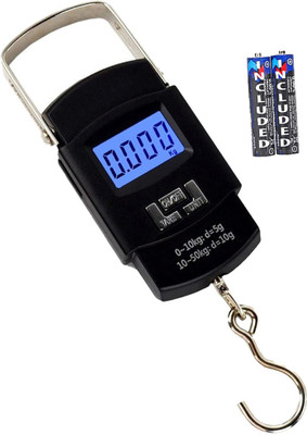 QNOVE Digital Luggage Weighing Scale Lcd Screen 50Kg Weight Capacity C353QA Weighing Scale(Black)