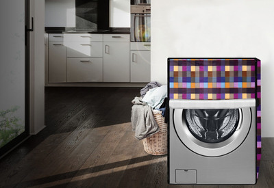 The Furnishing Tree Front Loading Washing Machine  Cover(Width: 66 cm, 8 KG Front Load Washing machine cover)