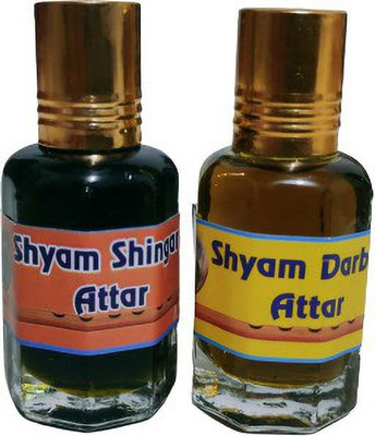 kah attar SHYAM SHINGAR & SHYAM DARBAR ATTAR 12ML EACH Floral Attar(Natural)
