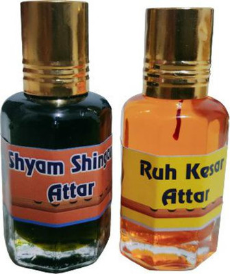 kah attar SHYAM SHINGAR & RUH KESAR ATTAR 12ML EACH Floral Attar(Natural)