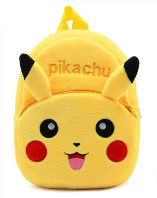 AMANVANI BM-Latch_yellow pikachu_1484 12 L Backpack(Blue)