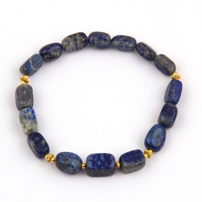 Pearlz Ocean Stone Lapis Lazuli Bracelet
