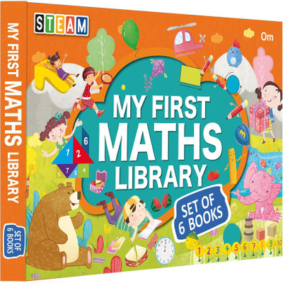 Steam : My First Maths Library (Set of 6 Books)(English, Paperback, Om Books Editorial Team)