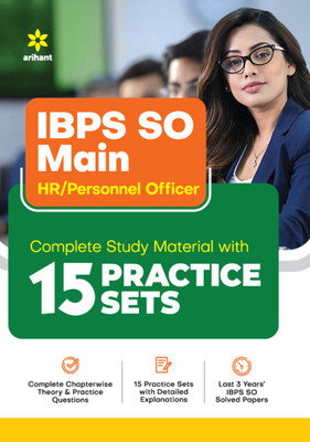 IBPS SO Main HR Personnel Officer 15 Practice Sets (Complete study material) 2021(English, Undefined, Yadav Mona)