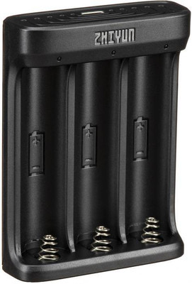 Zhiyun 18650 BATTERY CHARGER  Camera Battery Charger(Black)