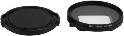 Action Pro Cap Flat Placement Camera Mount(52 MM UV Filter Compatible with GoPro Hero 7 6 5 with Lens Cover and Adaptor)