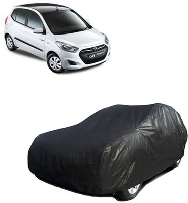 POLYMAXCARCOVER Car Cover For Hyundai i10(Black)