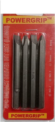 Gadariya King 4pc Long Impact Driver Bit set Screwdriver Bit Set