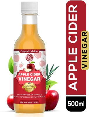 Organic Vision Himalyan Apple Cider Vinegar For Fat Loss Vinegar(500 ml)