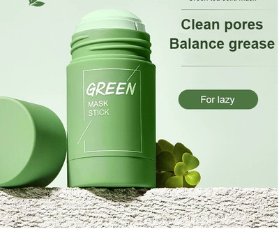MYEONG GREEN TEA BEST FOR FACE MUD CLAY NATURAL GREEN STICK(40 g)