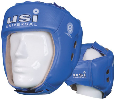USI UNIVERSAL 615CG Amateur Contest HeadGuard (Blue) MEDIUM Boxing Head Guard(Blue)