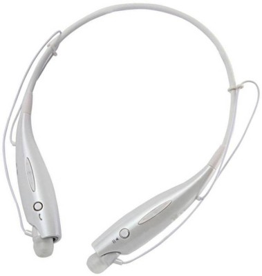 Musify NEW STYLE 2020 Best HBS-730 White Wireless Neckband With Calling Bluetooth Headset(White, In the Ear)