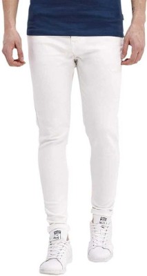 comfits Slim Men White Jeans